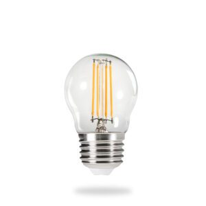 Λαμπτήρας LED Fillament Σφαιρικος E27 G45 6w