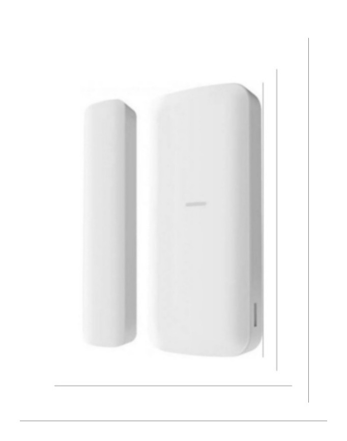 Hikvision DS-PDMCS-EG2-WE Αισθητήρας Πόρτας/Παραθύρου Μπαταρίας