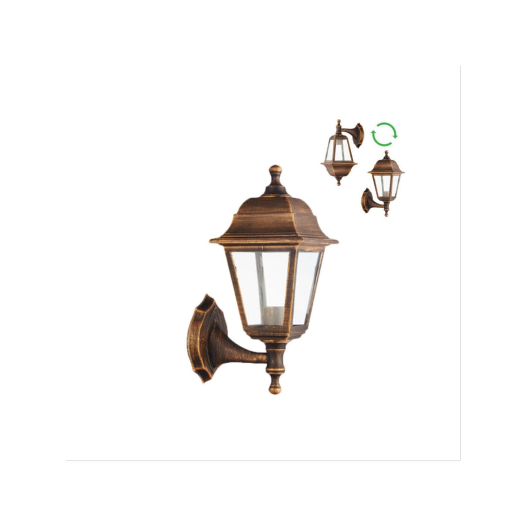 Lucas Φωτιστικό απλίκα επίτοιχο εξωτερικού χώρου