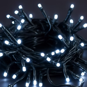 100 Led Λαμπάκια Σε Σειρά Με Πρόγραμμα 8 Λειτουργιών Ψυχρό Λευκό Lucas