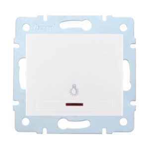 Lezard Μπουτόν Κλιμακοστασίου με λυχνία Mira (Επιλογές Χρωμάτων)