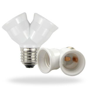 Αντάπτορας-Ντουί "Ε27 σε 2ΧΕ27" Lucas