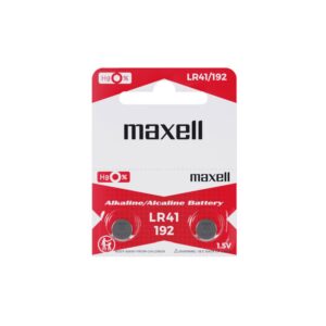 Μπαταρίες LR41/192 Maxell (2 τεμάχια)