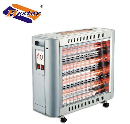 Θερμάστρα Χαλαζία με Ανεμιστήρα & Υγραντήρα 2000W O.E.M BESTER QT82