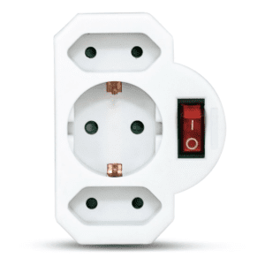 Geyer ταφ Σούκο με 1 σούκο και 2 απλές θέσεις με διακόπτη