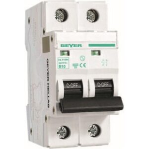 Αυτόματη Ασφάλεια 2P B 20A 6kA