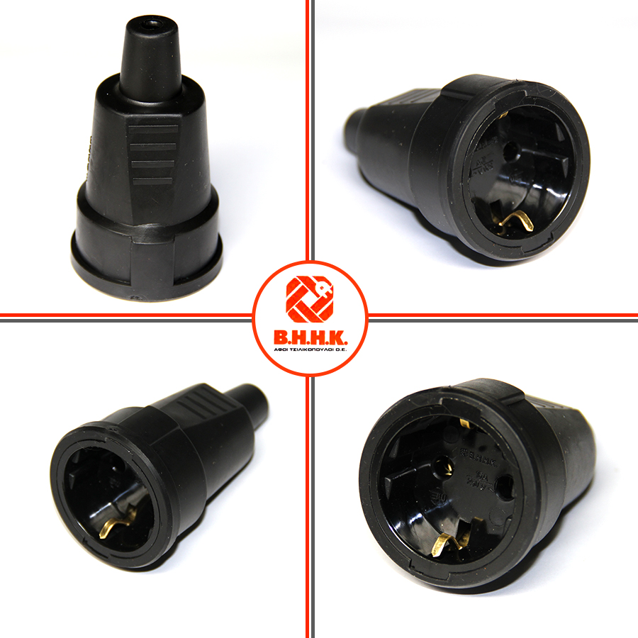 Β.Η.Η.Κ. Φίς Σούκο Θυλικό Ελαστικό Μαύρο