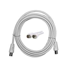 Προέκταση Κεραίας TV (Καλώδιο Τηλεόρασης) 5 Μέτρα Freder Λευκό