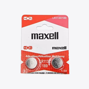 Μπαταρίες LR1130/189 Maxell (2 τεμάχια)