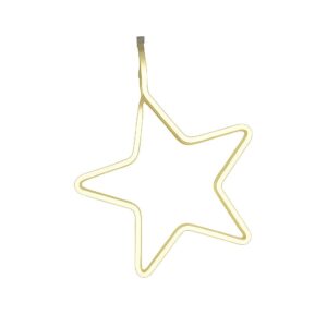 Lucas Χριστουγεννιάτικο Αστέρι Led Θερμό Λευκό 30cm