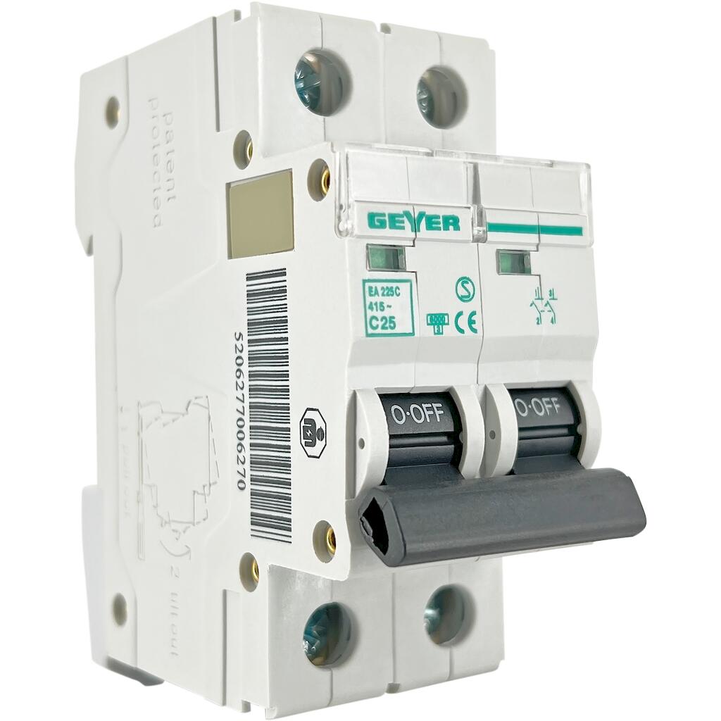 Αυτόματη ασφάλεια 2P C 25A 6kA