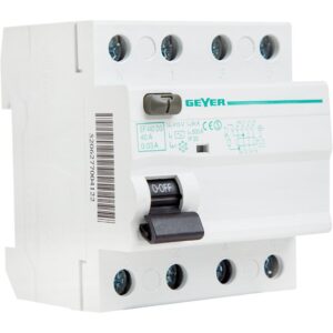 Ρελέ διαρροής 4P 40A 30mA