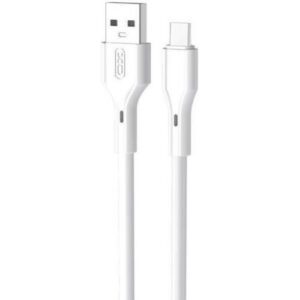 Καλώδιο φόρτισης Rock type-C Λευκό XO NB230