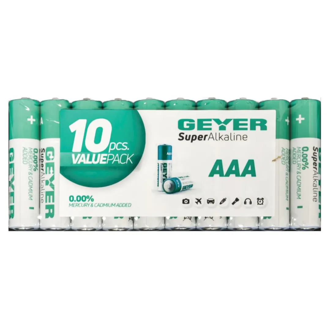 Μπαταρίες AAA Super Alkaline