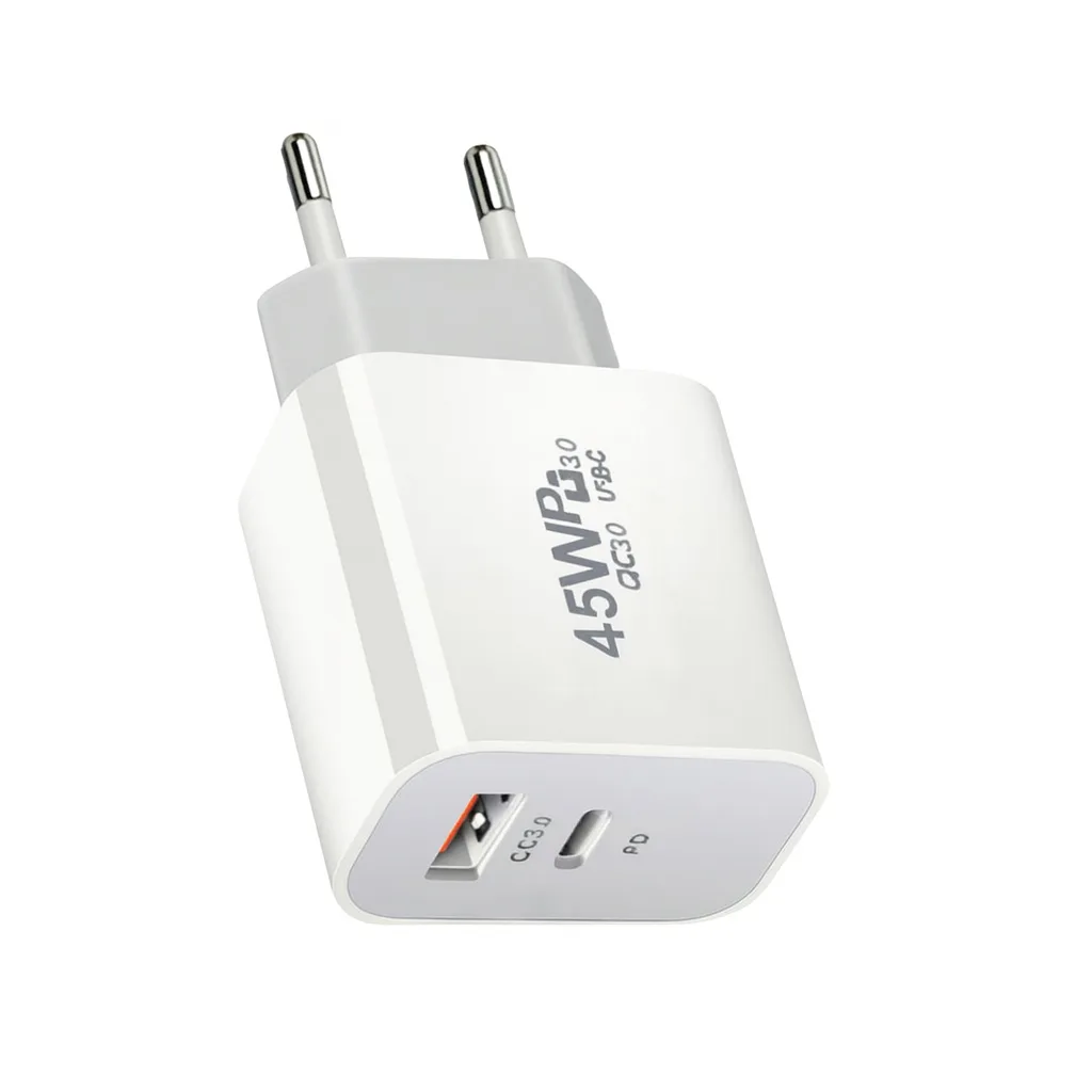 Φορτιστής USB-A & Type-C 45W