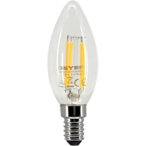 E14 C35 4W 4000 Kelvin Coolwhite Filament Dimmable Geyer