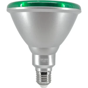 E27 PAR 38 LED 15W Πράσινο Geyer