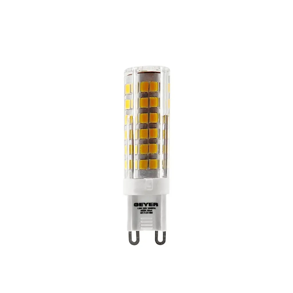 Λαμπτήρας LED G9 4.8W Θερμό Λευκό Geyer